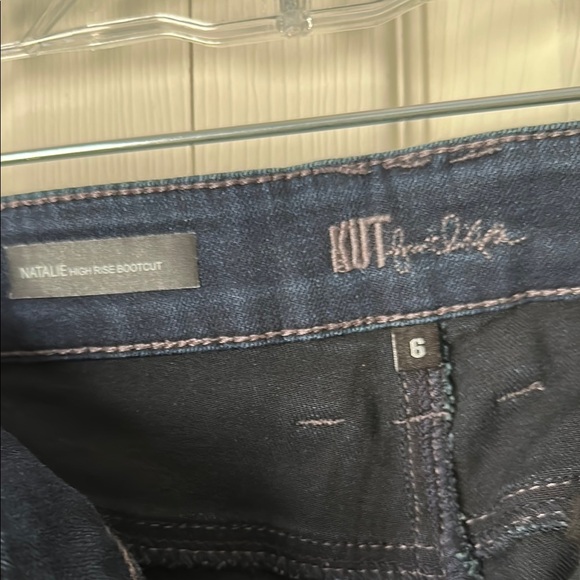 Kut from the Kloth Blue Boot Cut Jeans inseam approx 32” - Picture 2 of 3